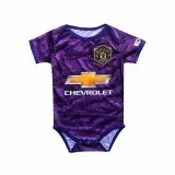 2019/2020 Manchester United Camouflage Purple Baby Infant Crawl Soccer Jersey Shirt