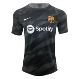 Barcelona Goalkeeper Black Jersey Mens 2023/24