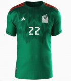 Mexico Home Jersey Mens 2022
