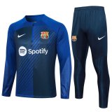 Barcelona Blue Training Suit Mens 2023/24