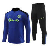 Barcelona Blue Training Suit Mens 2024/25