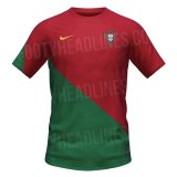 Portugal Home Jersey Mens 2022