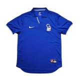 1998 Italy World Cup Retro Home Blue Men Soccer Jersey Shirt