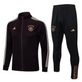 Germany Brown Training Jacket + Pants Mens 2023