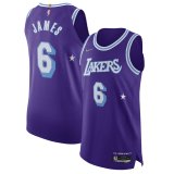 Los Angeles Lakers 2022 Purple SwingMens Jersey Mens City Edition