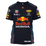 Red Bull Racing 2022 Royal F1 Team T-Shirt Mens