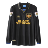Manchester United Away Jersey Mens 1993/95 #Retro Long Sleeve