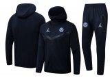 PSG Hoodie Royal Training Suit Jacket + Pants Mens 2022/23