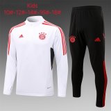 Bayern Munich White Training Suit Kids 2022/23