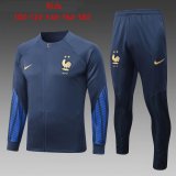 France Royal Training Suit Jacket + Pants Kids 2022