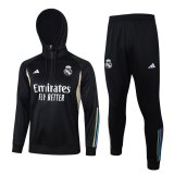 Real Madrid Black Training Suit Mens 2023/24 #Hoodie
