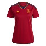 Spain Home Jersey Womens 2022