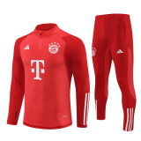 Bayern Munich Red Training Suit Mens 2024/25