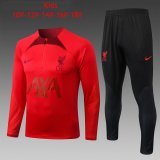 Liverpool Red Training Suit Kids 2022/23