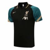 Liverpool Black GB Polo Jersey Mens 2021/22