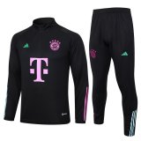 Bayern Munich Black Training Suit Mens 2023/24