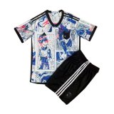 Japan Special Edition White Jersey + Short Kids 2023