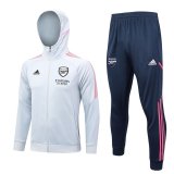 Arsenal Light Grey Training Jacket + Pants Mens 2023/24 #Hoodie