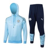Manchester City Blue Training Sweatshirt + Pants Mens 2023/24 #Hoodie