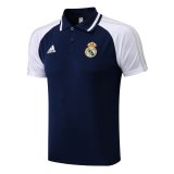 Real Madrid Navy Polo Jersey Mens 2021/22