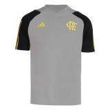 Flamengo Light Grey Training Jersey Mens 2024/25