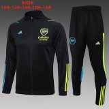 Arsenal Black Training Jacket + Pants Kids 2023/24