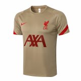 Liverpool Gold Short Training Jersey Mens 2021/22