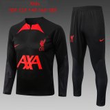 Liverpool Black Training Suit Kids 2022/23