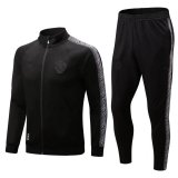 Manchester United Black Training Suit Jacket + Pants Mens 2022/23