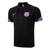 Barcelona Black Polo Jersey Mens 2021/22