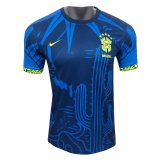 Brazil Special Edition Blue Cactus Jersey Mens 2022
