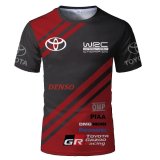 WRC Toyota 2021/2022 Red F1 Team T-shirt Mens