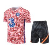 Chelsea Red Jersey + Short Mens 2022/23