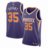 Phoenix Suns Purple Swingman Jersey (Icon) Mens 2022/23 Kevin Durant - 35