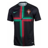 Portugal Special Edition Black Cruz Jersey Mens 2022