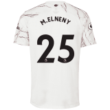 2020/2021 Arsenal Away White Men's Soccer Jersey M.ELNENY #25