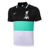 2020/2021 Liverpool Soccer Polo Jersey Black - Mens