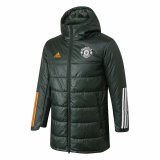 2020/2021 Manchester United Olive Green Soccer Winter Jacket Men's