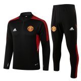 Manchester United Black II Training Suit Mens 2022/23