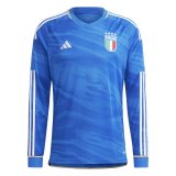 Italy Home Jersey Mens 2023 #Long Sleeve