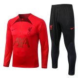 Liverpool Red Training Suit Mens 2022/23