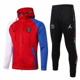 2020/2021 PSG x Jordan Red Training Suit Jacket + Pants - Hoodie