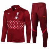 Liverpool Red Training Suit Jacket + Pants Mens 2021/22