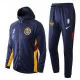 2020/2021 Denver Nuggets Navy Training Suit Jacket + Pants - Hoodie