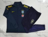 Brazil Black Training Suit Jacket + Pants Mens 2022
