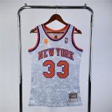 New York Knicks White Lunar New Year Swingman Jersey Mitchell & Ness Hardwood Classics Mens 1991-92 Patrick Ewing #33