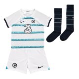 Chelsea Away Jersey + Shorts + Socks Kids 2022/23