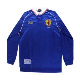 Japan Home Long Sleeve Jersey Mens 1998 #Retro