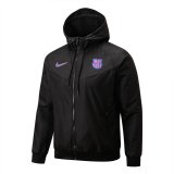 Barcelona Black All Weather Windrunner Jacket Mens 2022/23