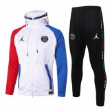 2020/2021 PSG x Jordan White Training Suit Jacket + Pants - Hoodie